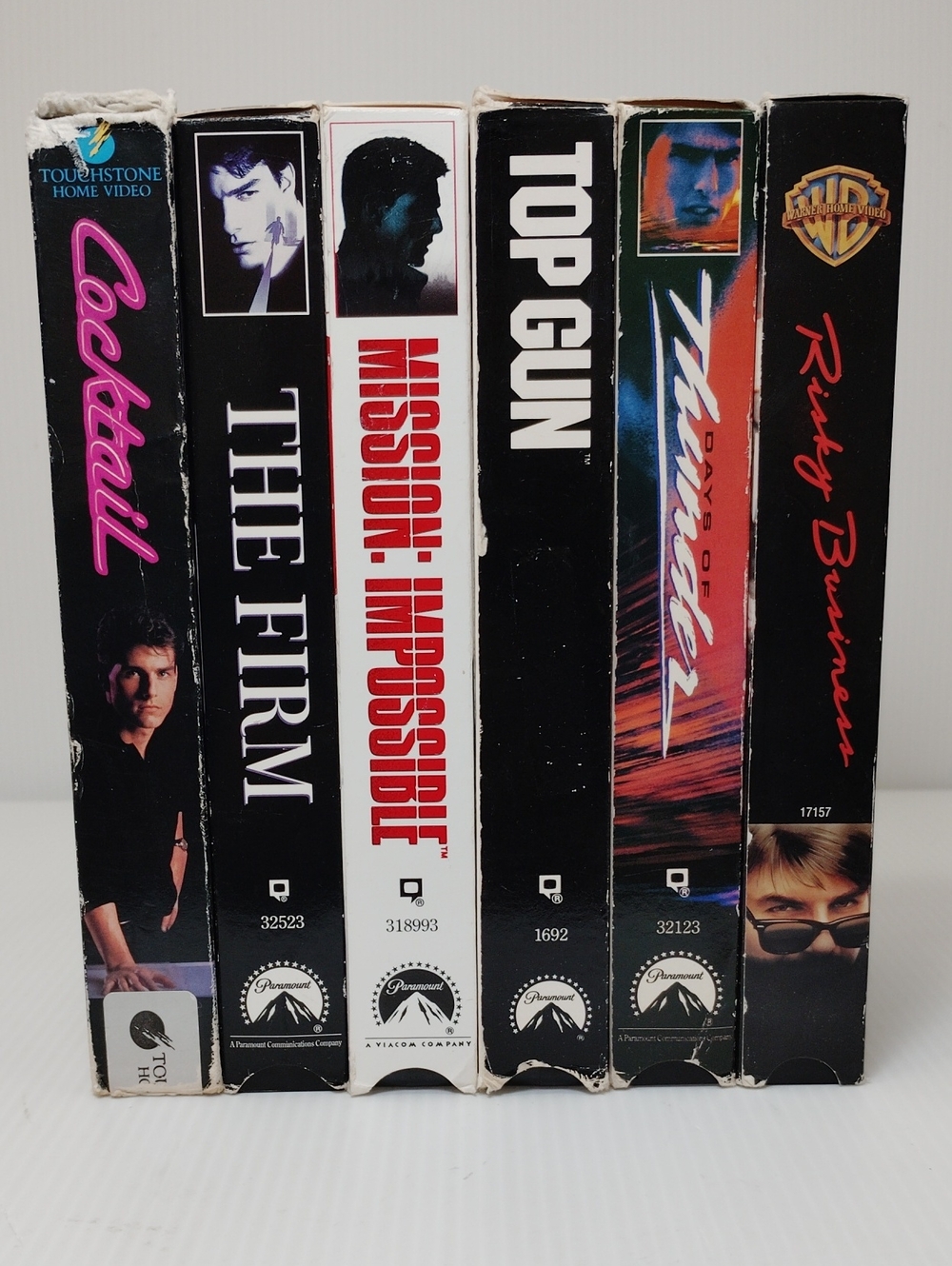 Vintage Movie VHS Box Set Of Tom Cruise